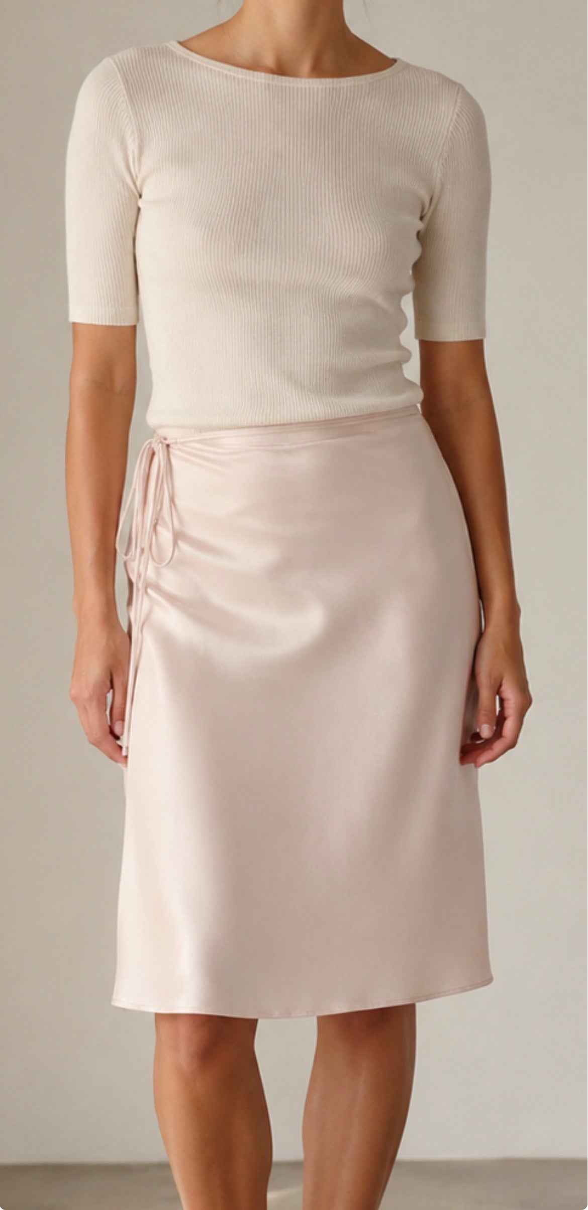 The Sariva Silk Skirt