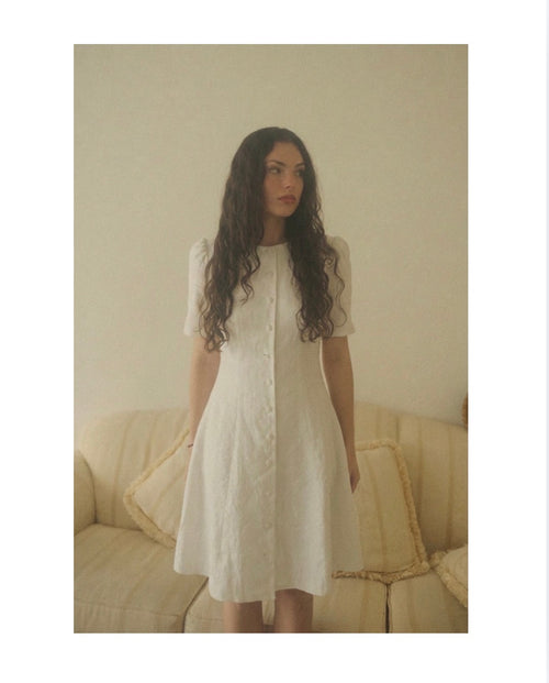 The Odette Linen Dress