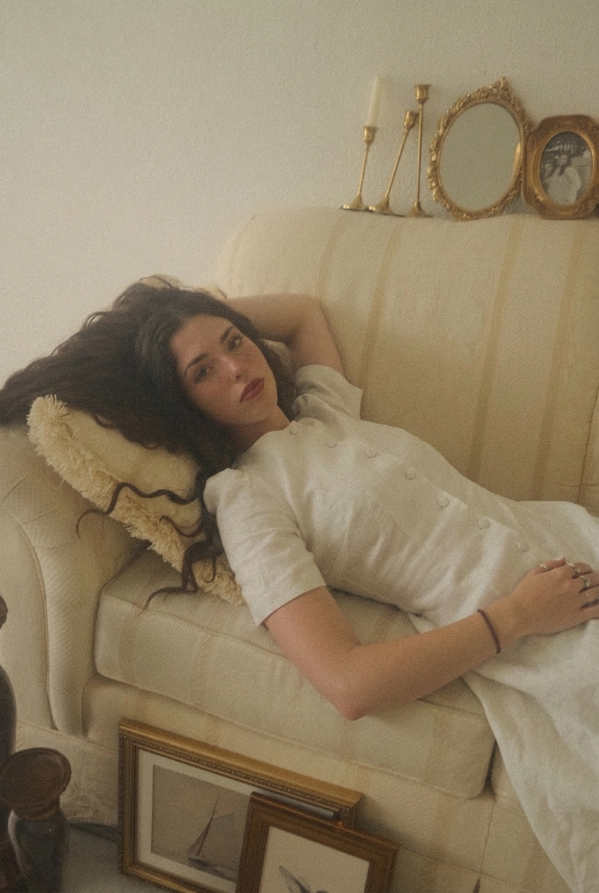 The Odette Linen Dress